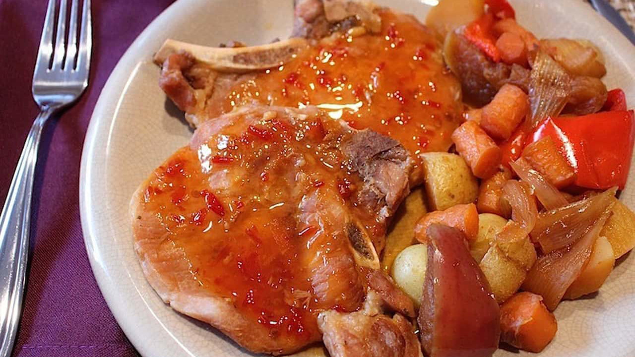 Image of Sweet Red Chili Pork Chops