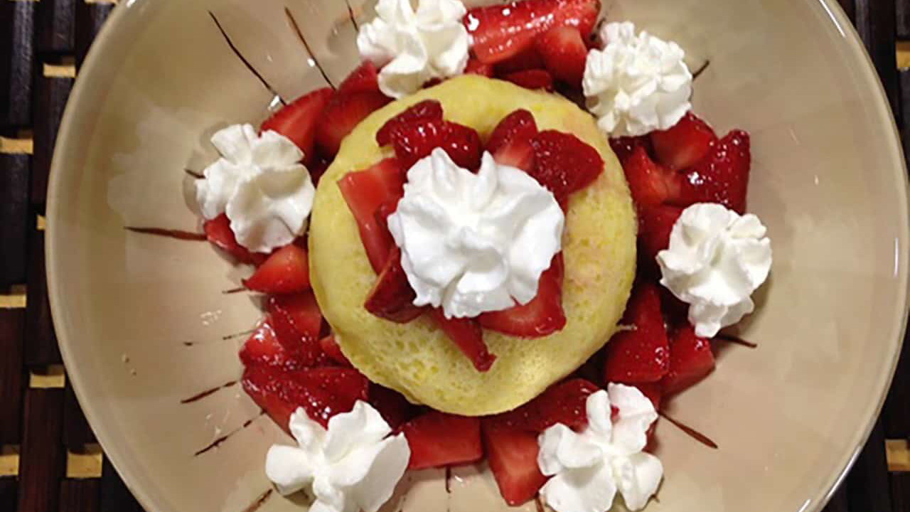 Image of Strawberry Sponge Cake