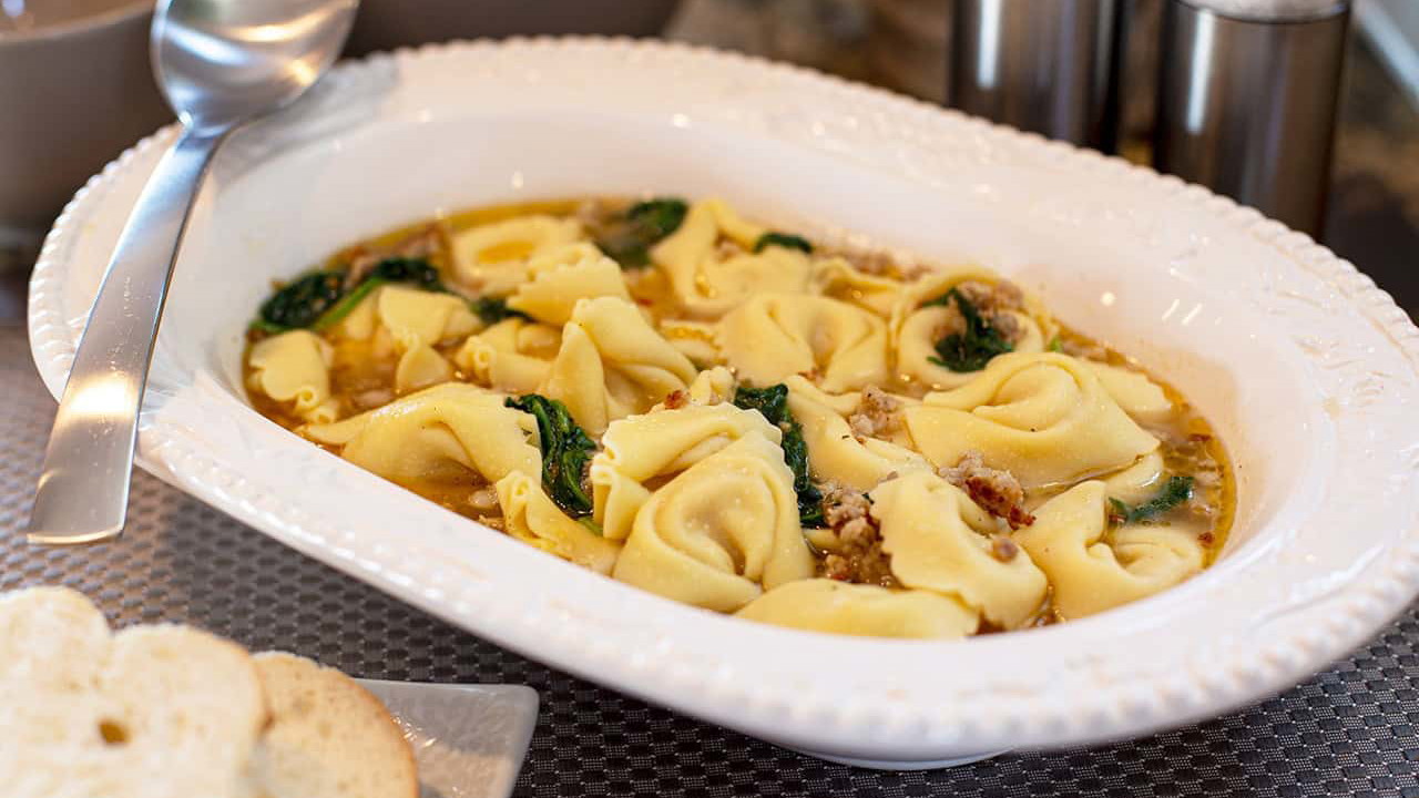 Image of Sausage & Tortellini Soup