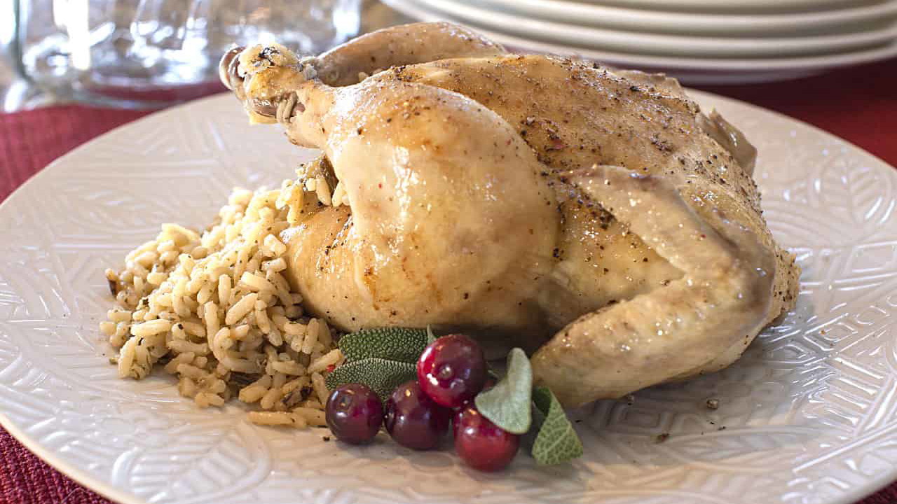 Image of Stuffed Cornish Hens