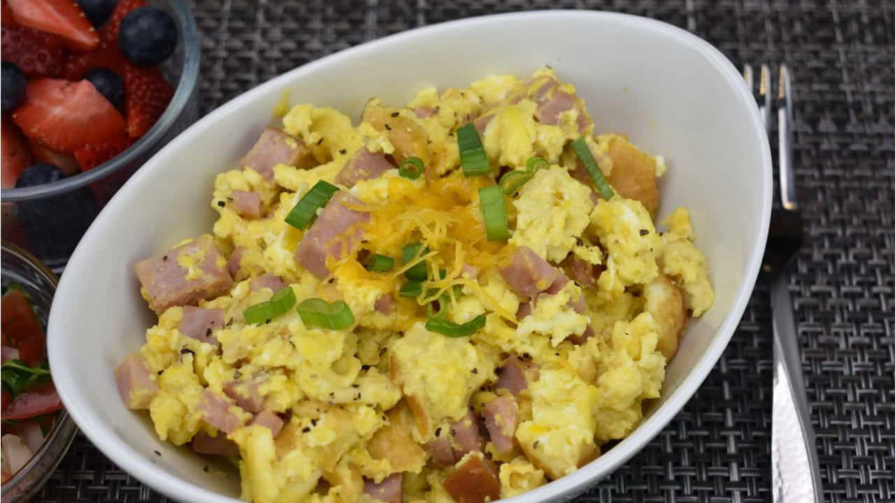 Image of Scrambled Eggs & Ham