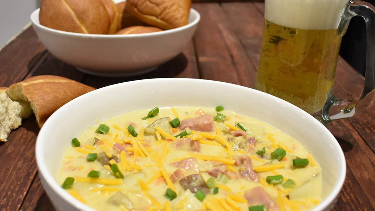 Image of Scalloped Potato & Ham Soup