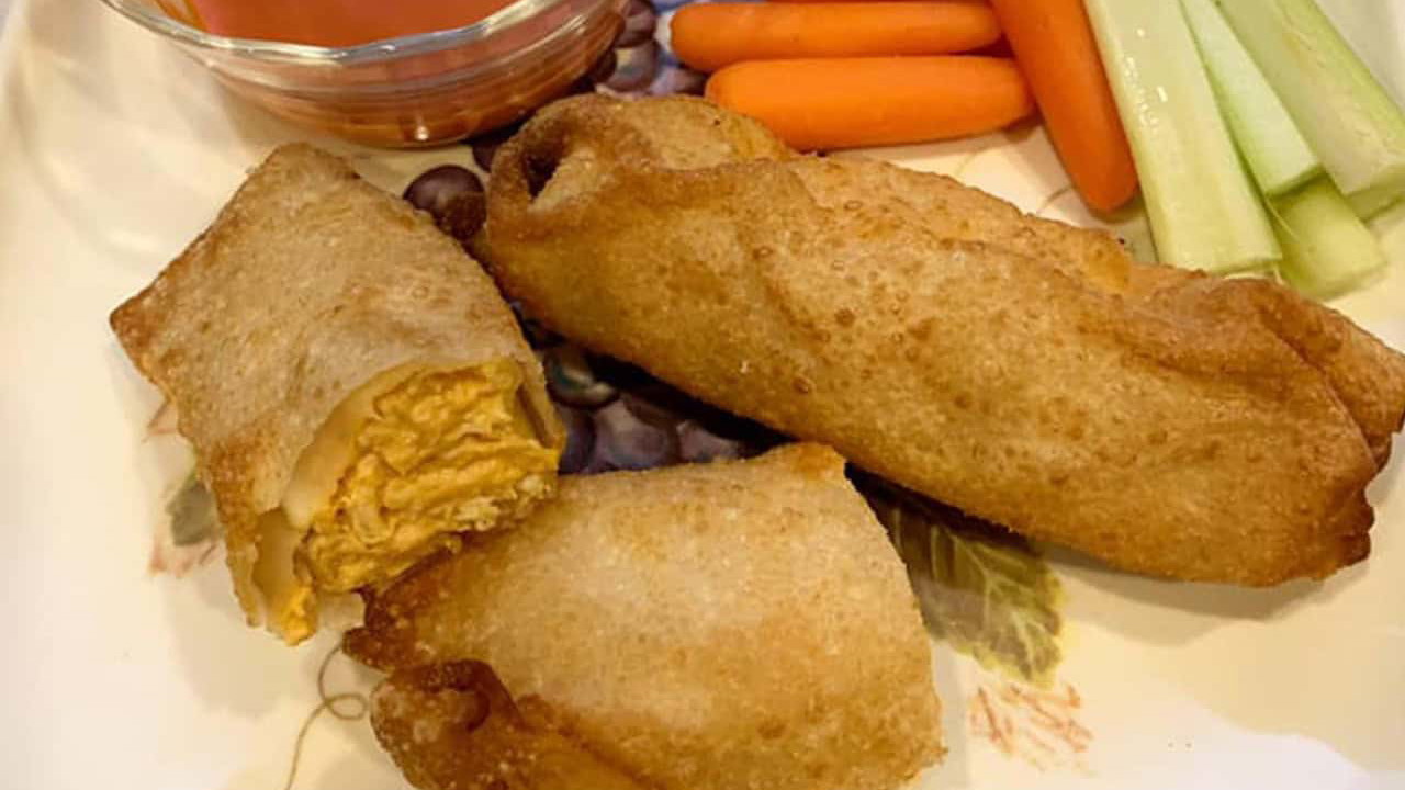 Image of Buffalo Hot Wing Egg Roll