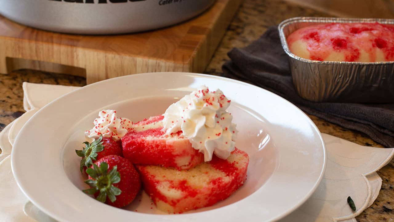 Image of Strawberry Poke Cake