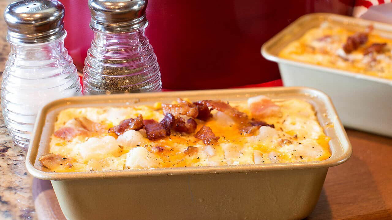 Image of Hash Brown Bacon & Egg Dish