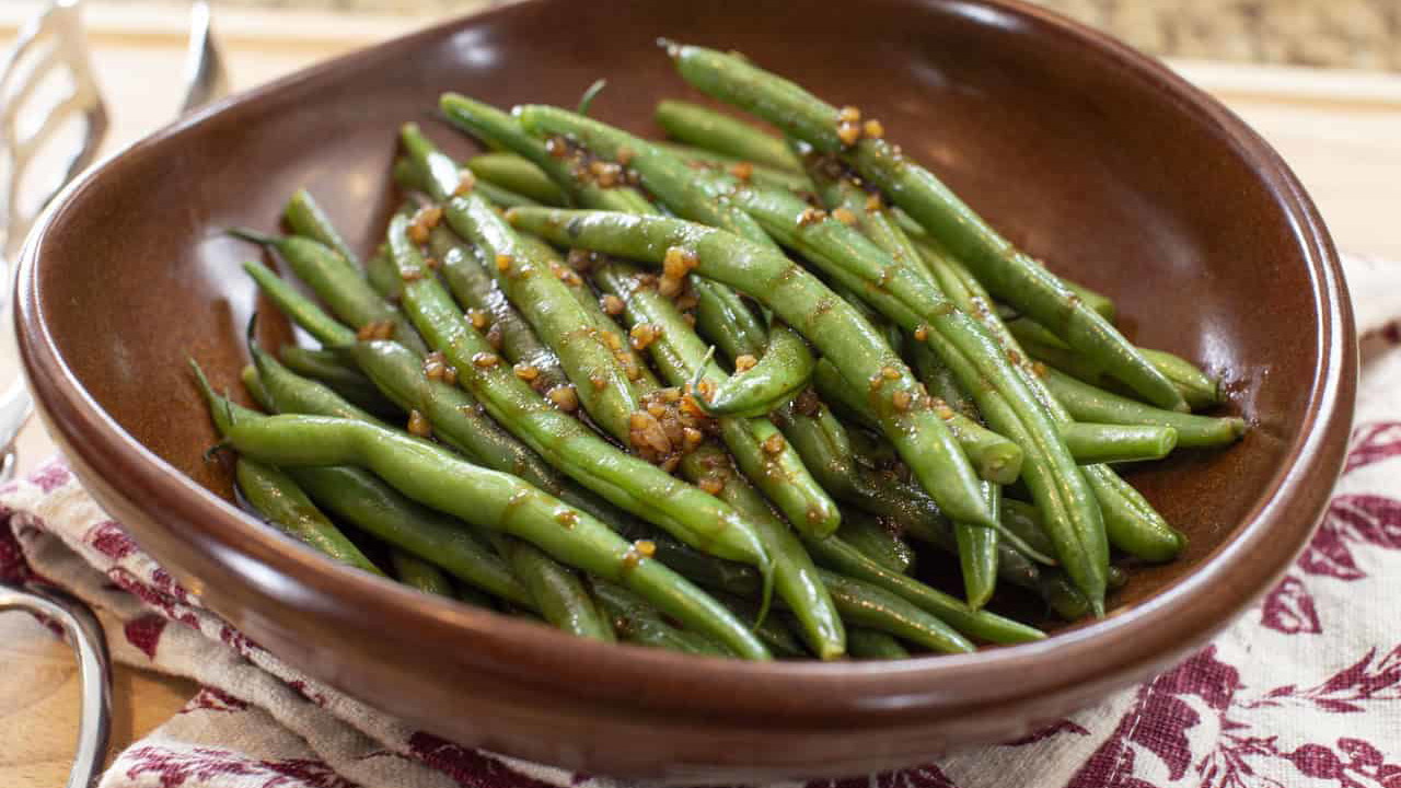 Image of Sweet and Spicy Green Beans