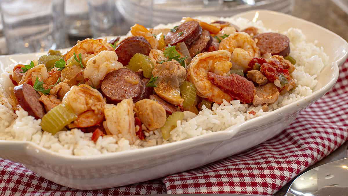 Image of Chicken Gumbo with Shrimp & Sausage