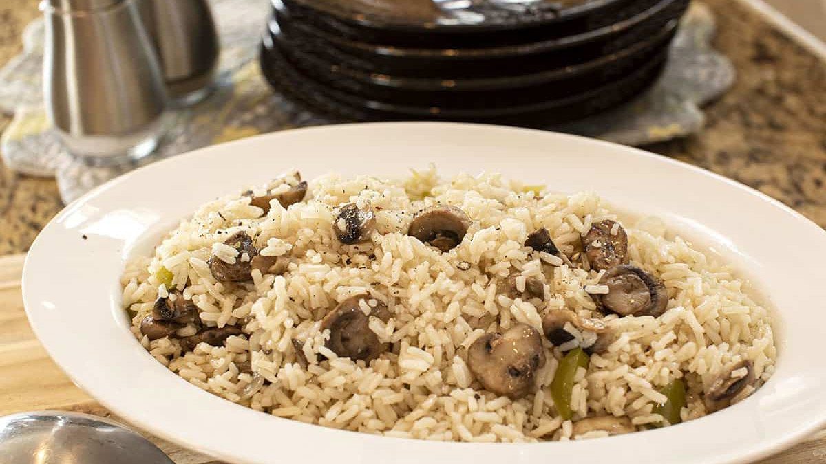 Image of Mushroom Rice Pilaf