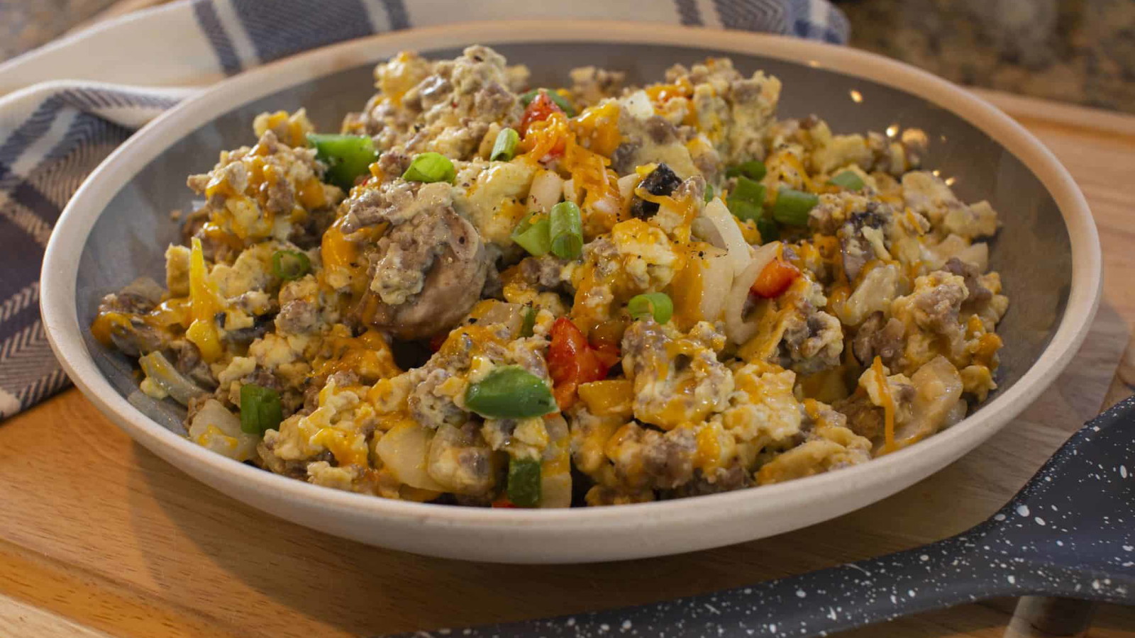 Image of Sausage and Egg Scramble