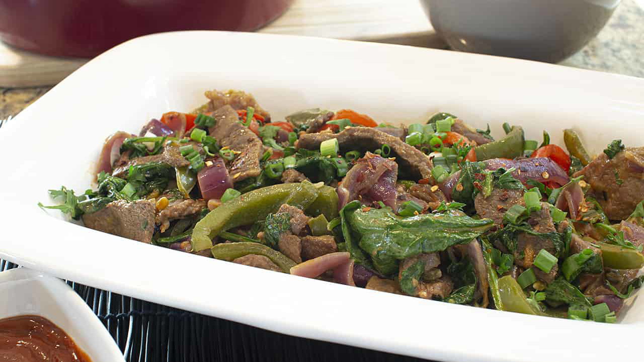 Image of Spicy Beef & Pepper Stir-Fry