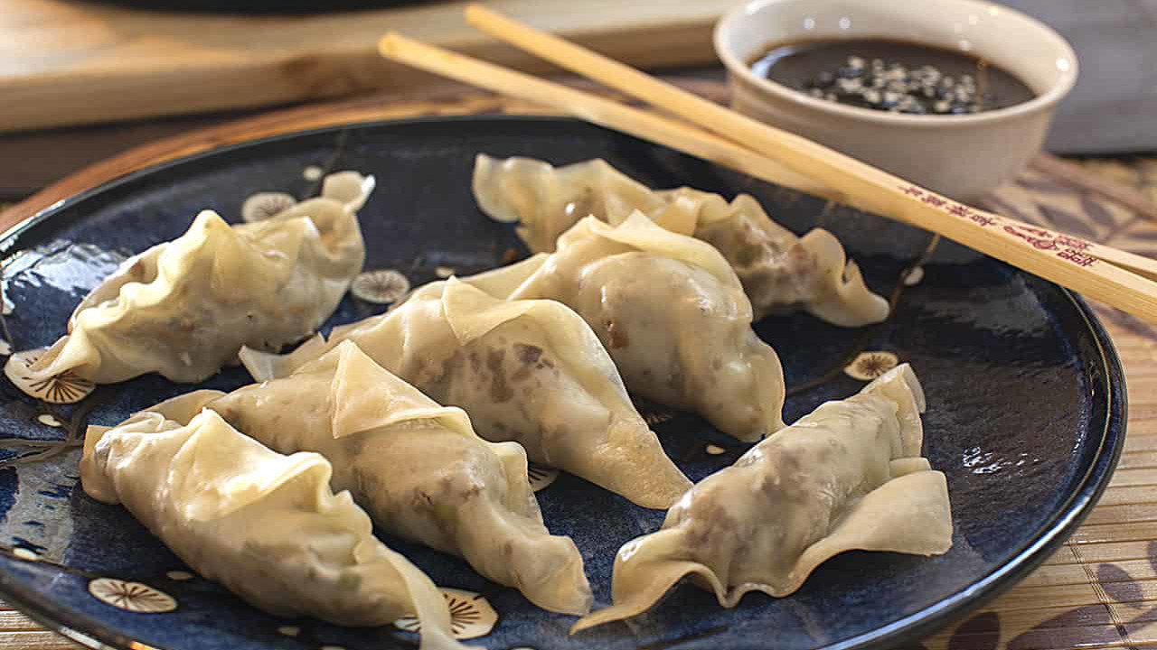 Image of Beef and Ginger Pot Stickers