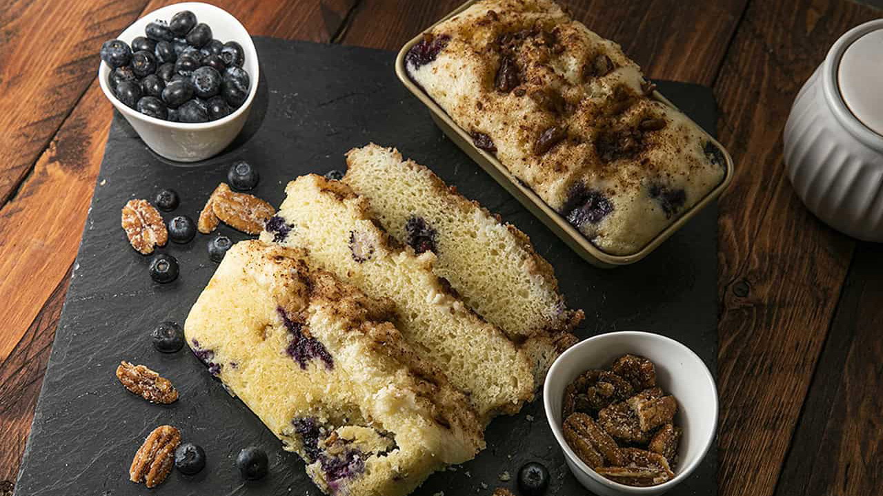 Image of Blueberry Sour Cream Coffee Cake