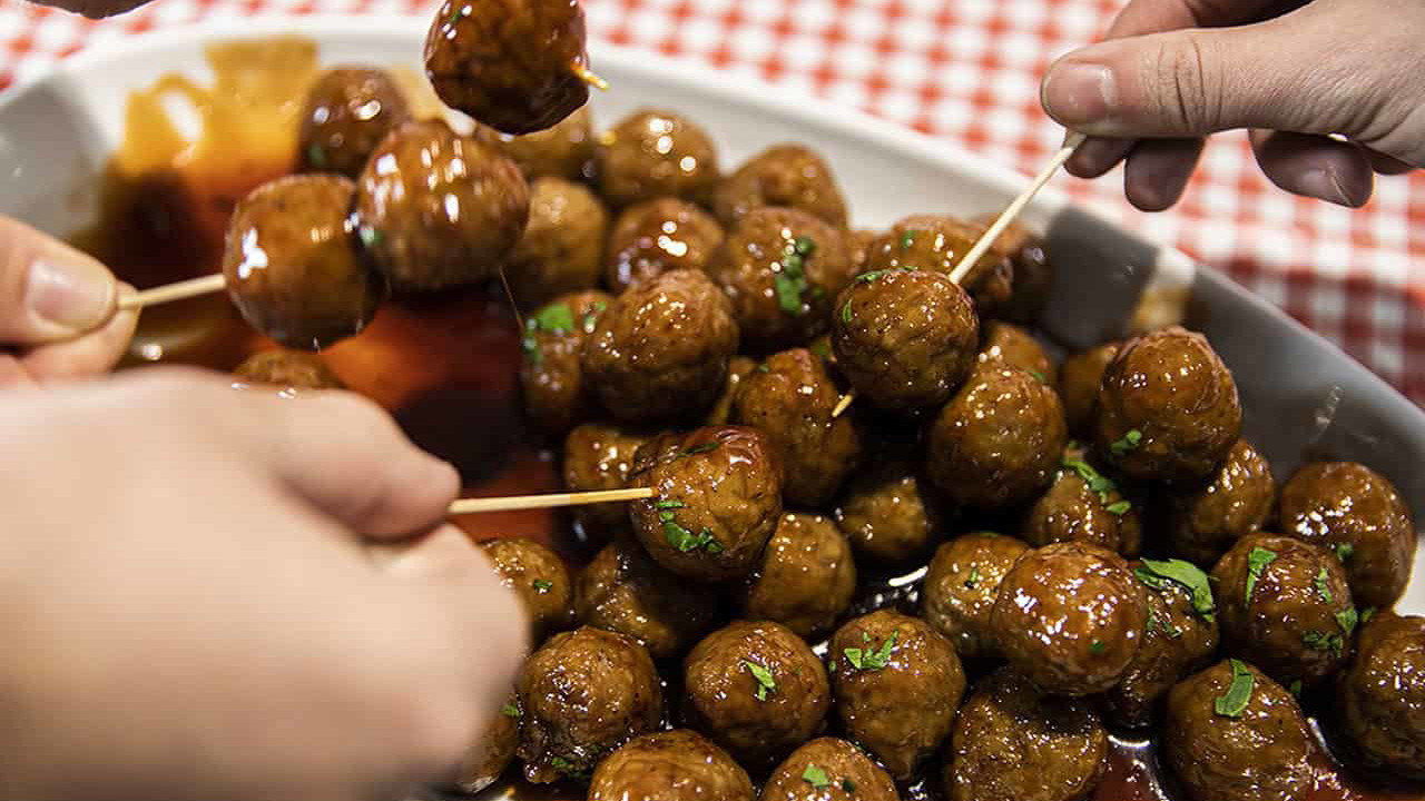 Image of Grape Jelly Meatballs