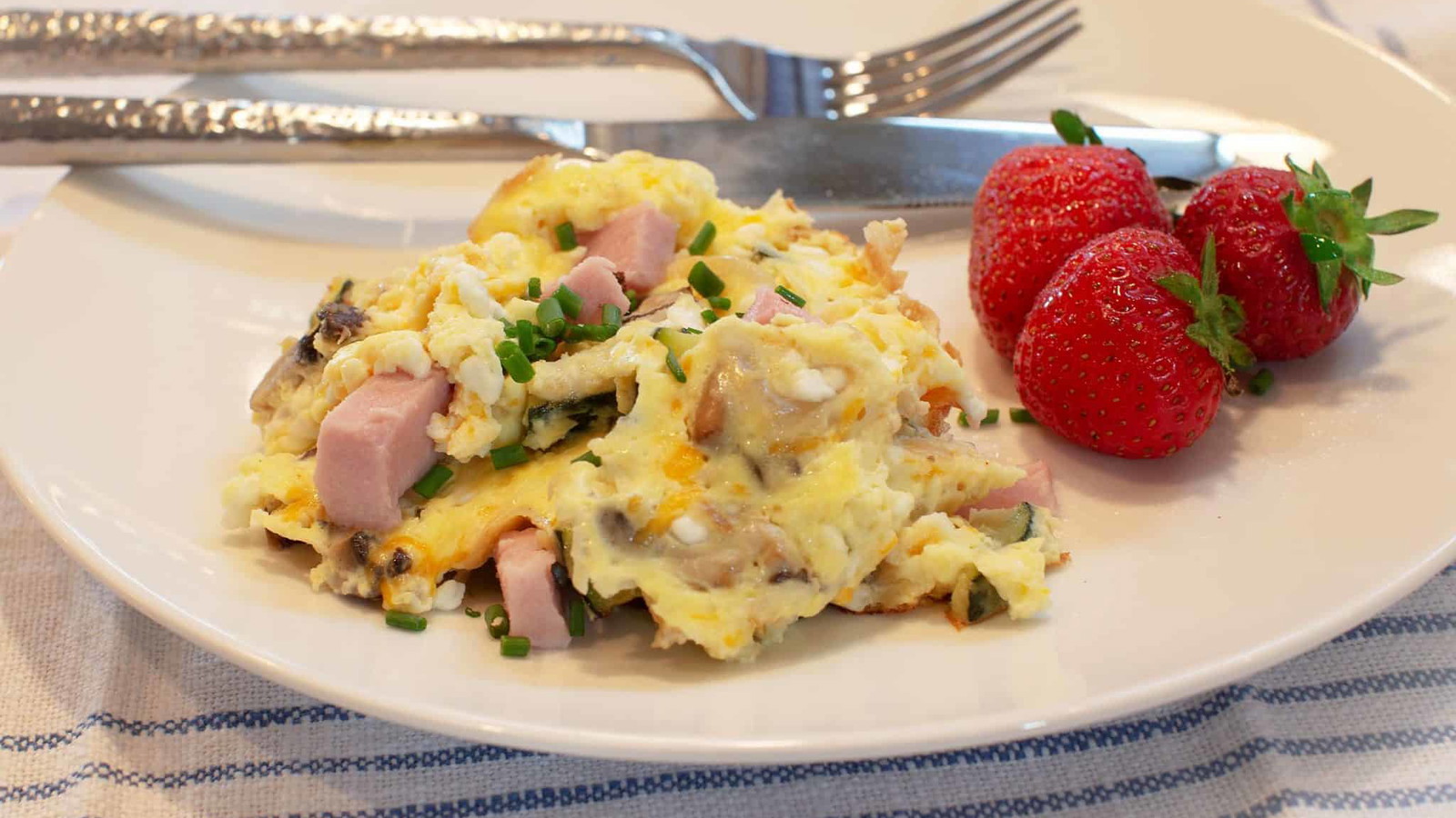 Image of Ham and Vegetable Scramble