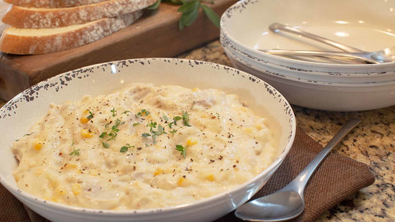 Image of Leftover Turkey Potato Chowder