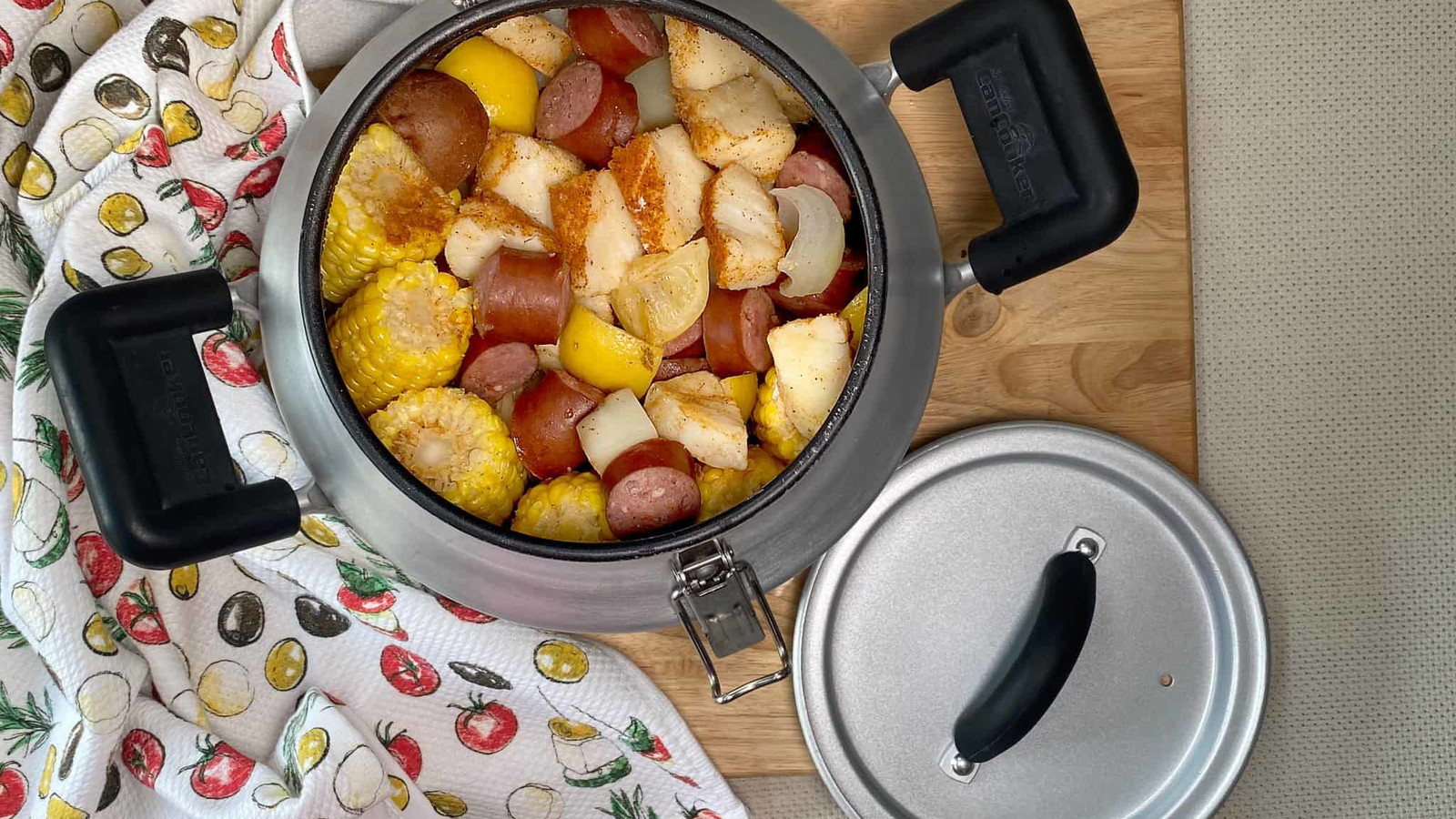 Image of German Brat Seafood Boil