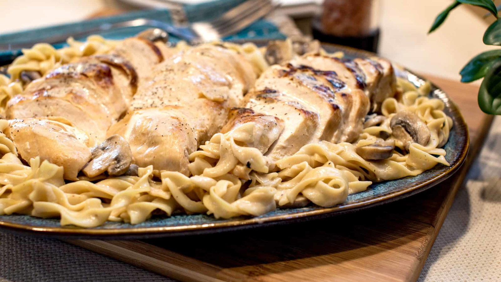 Image of Creamy Chicken with Mushrooms