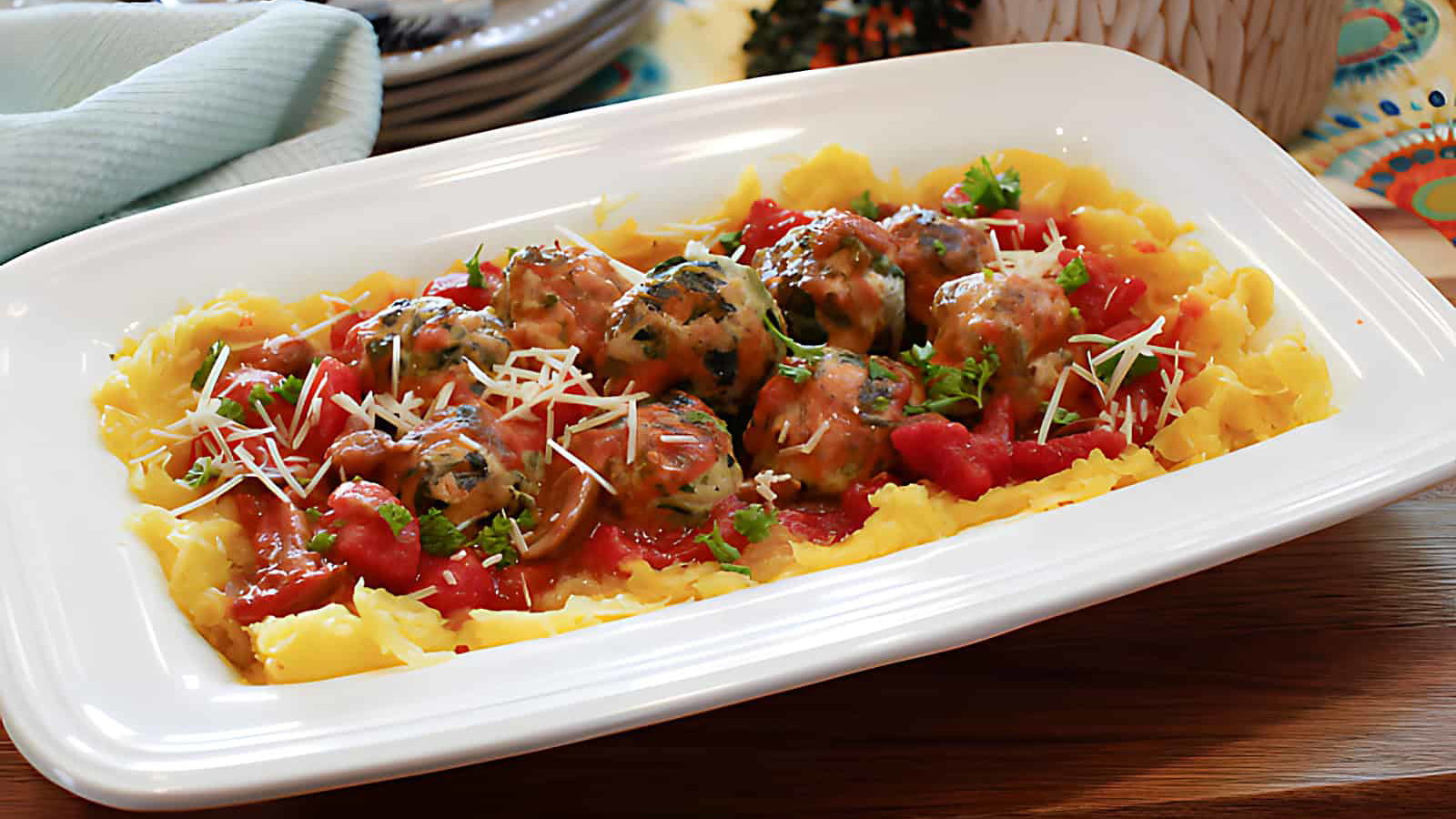 Image of Chicken Florentine Meatballs