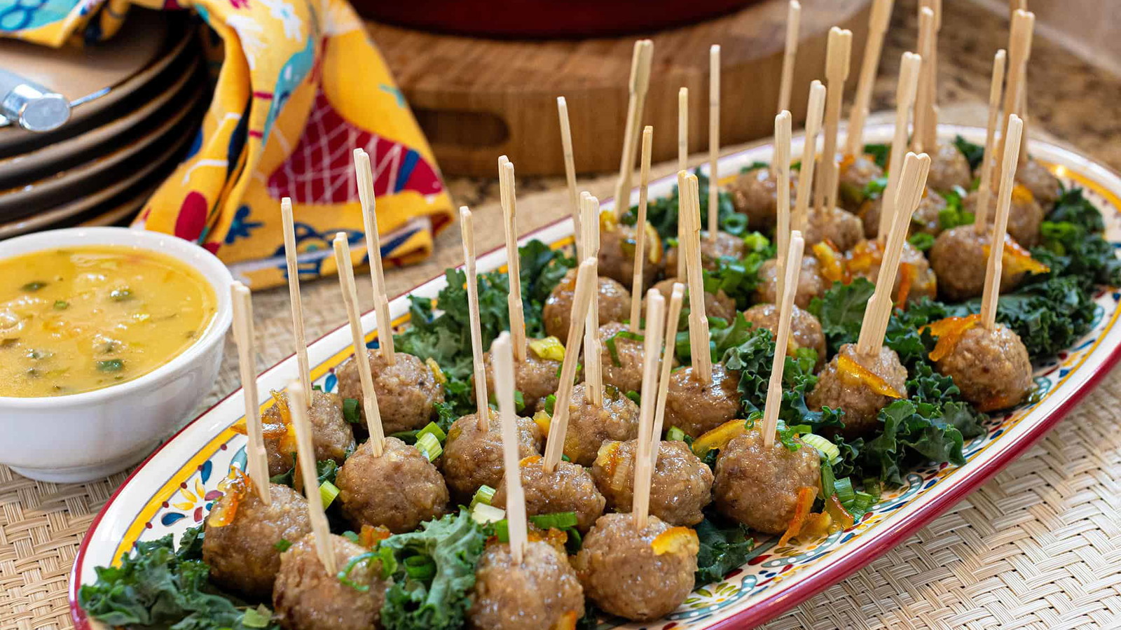 Image of Orange Glazed Meatballs