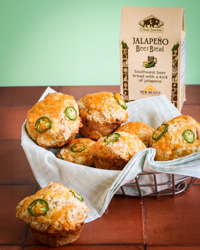 Image of Jalapeño Beer Cheese Muffins