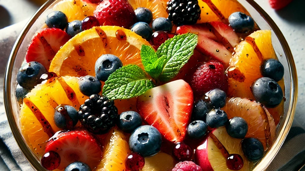 Image of Fresh Fruit Kissed w/Blackberry Ginger