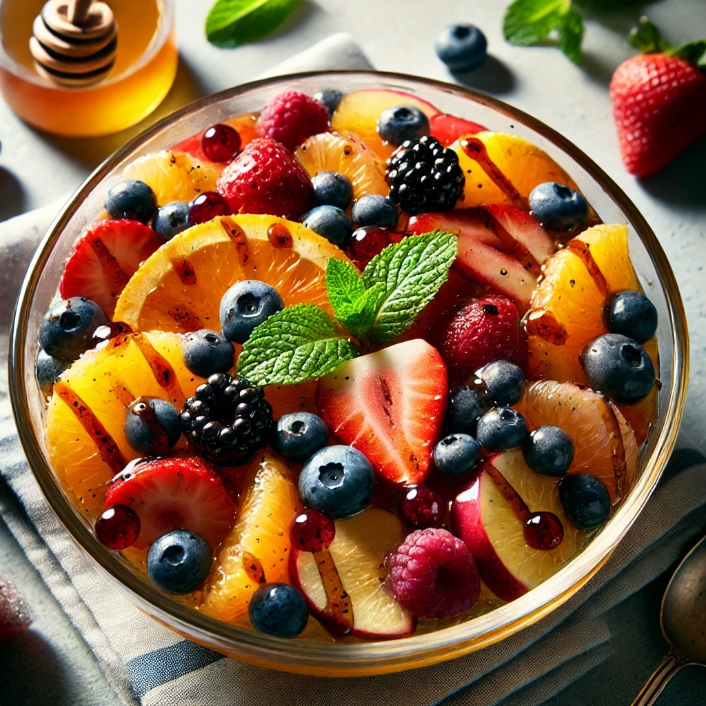 Fresh Fruit Kissed w/Blackberry Ginger