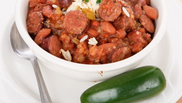 Image of Easy Louisiana Red Beans And Rice Recipe