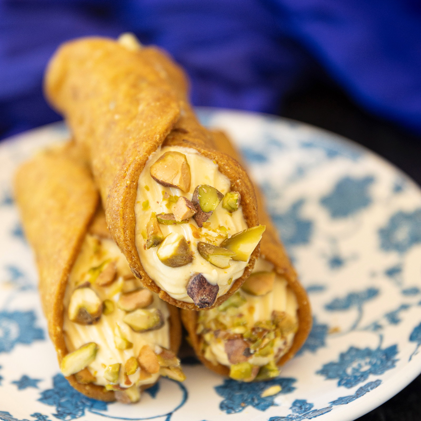 Image of Thikki Puri & Mango Shrikhand Cannoli