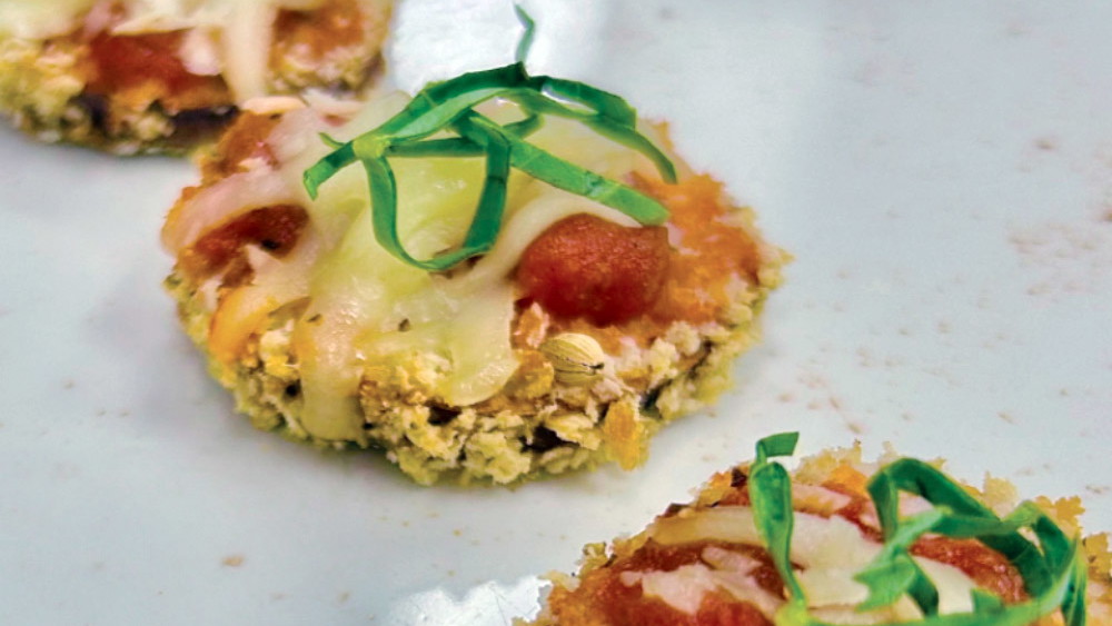 Image of Eggplant Parmesan Bites