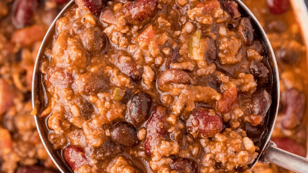 Image of Tex-Mex BBQ Beef and Bacon Chili