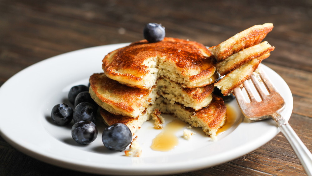 Image of Coconut Almond Yogurt Pancakes