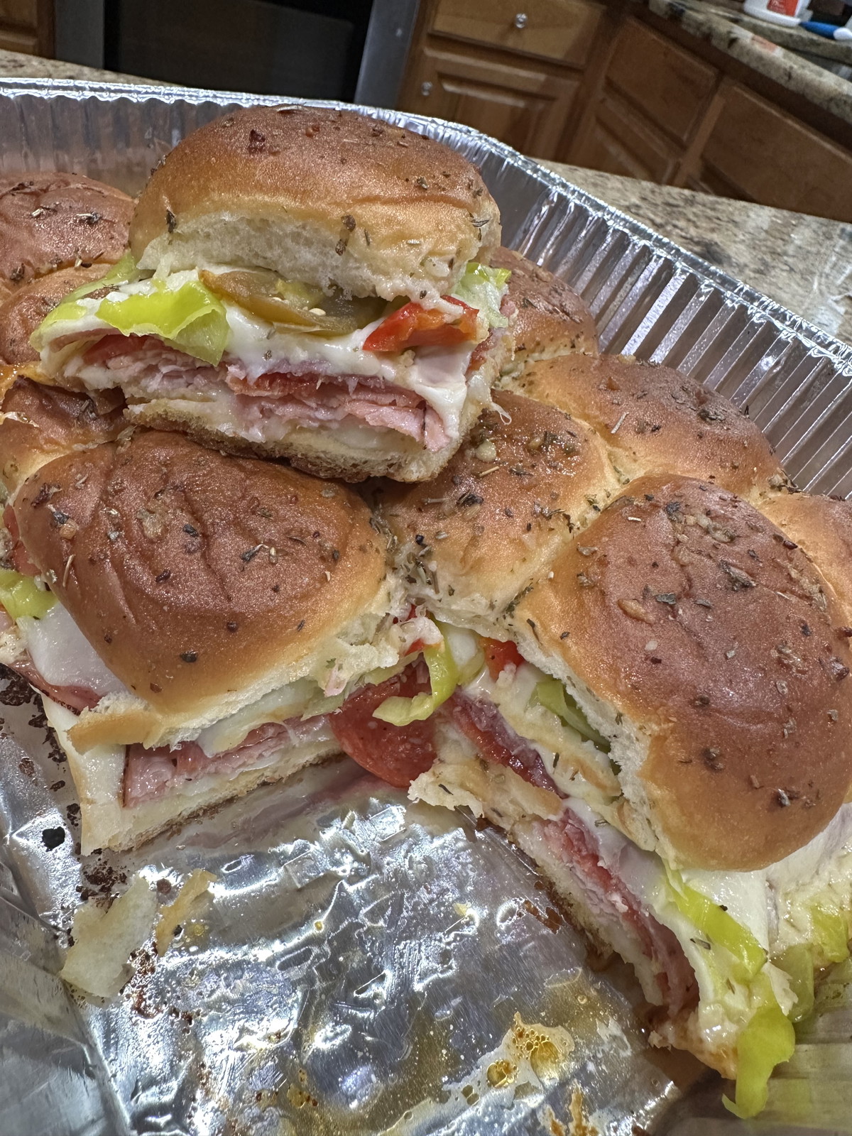 Hot Italian Sub Sliders!