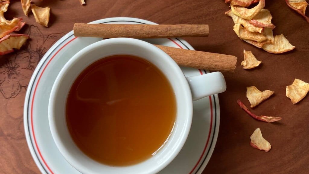 Image of Spiced Homemade Ginger Cinnamon Tea