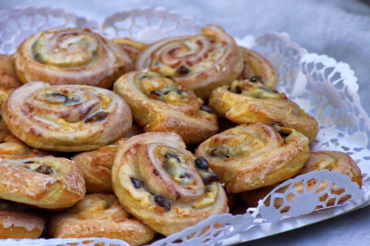 Rosinenschnecken selber machen
