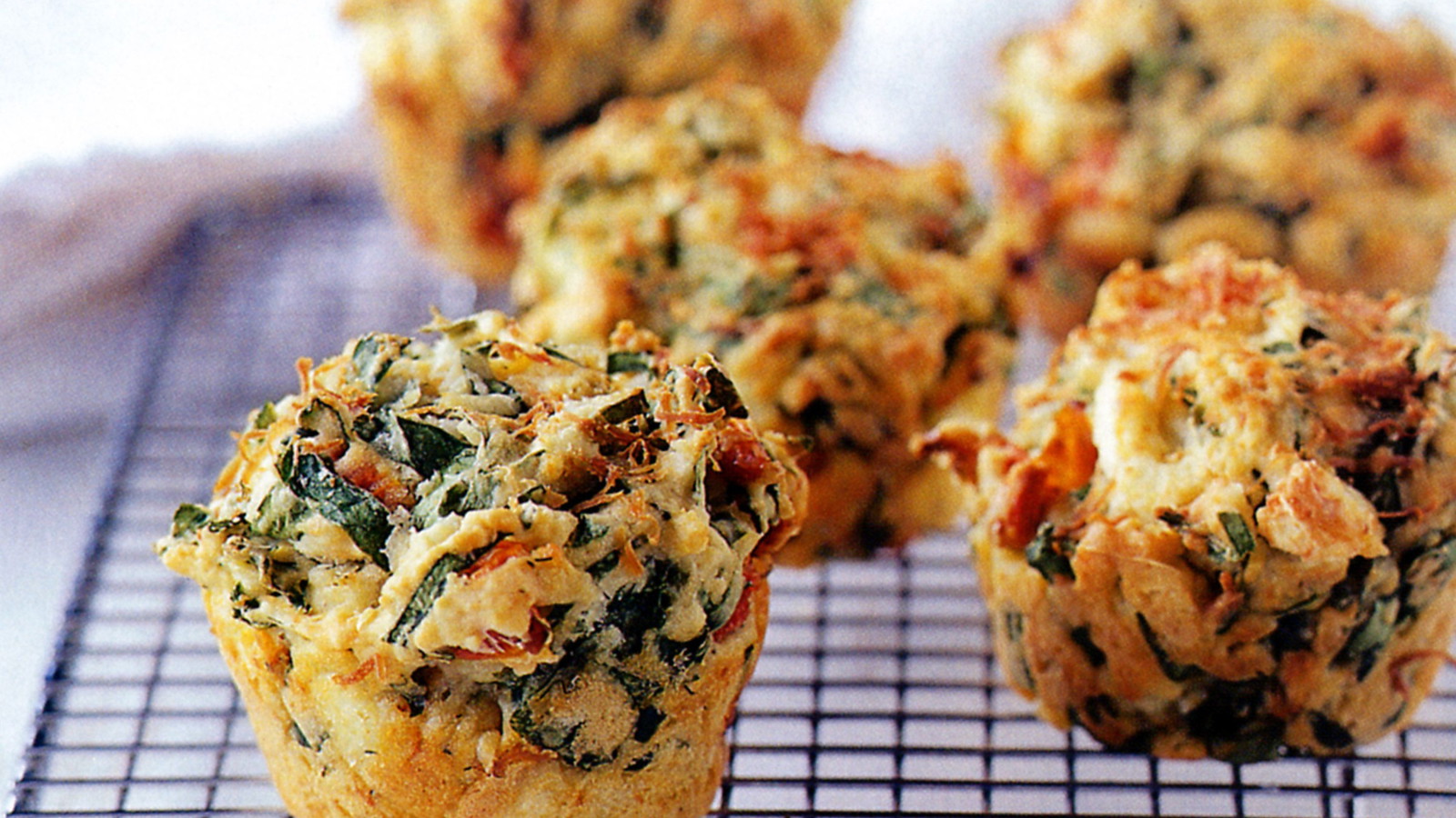 Image of Spinach and Feta Muffins