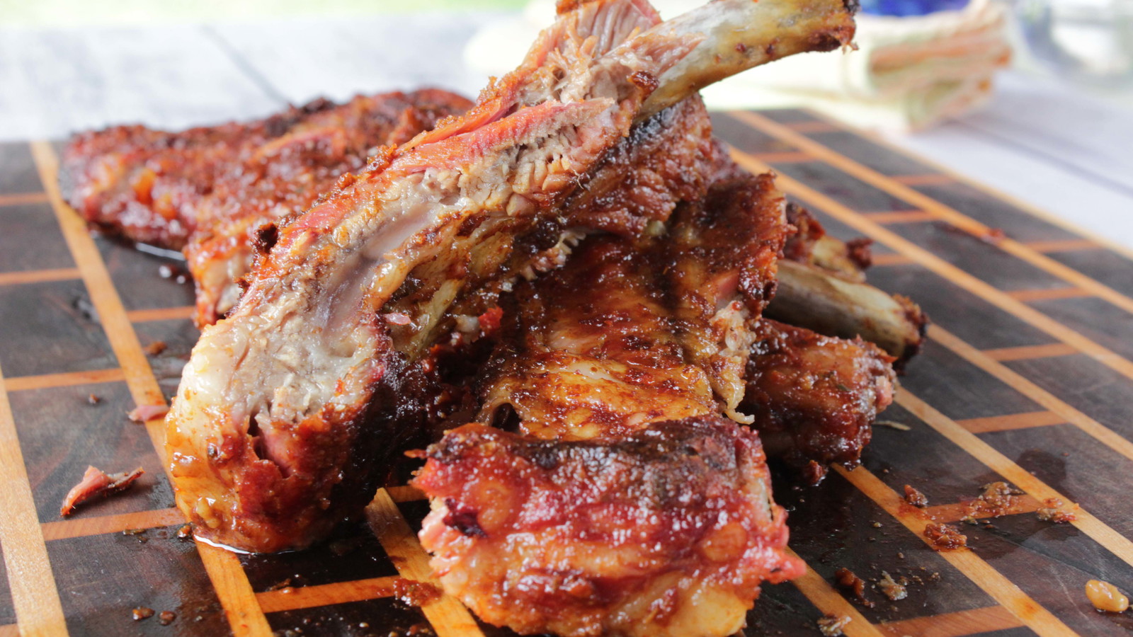 Image of Kurobuta Pork Spare Ribs with Salsa Roja