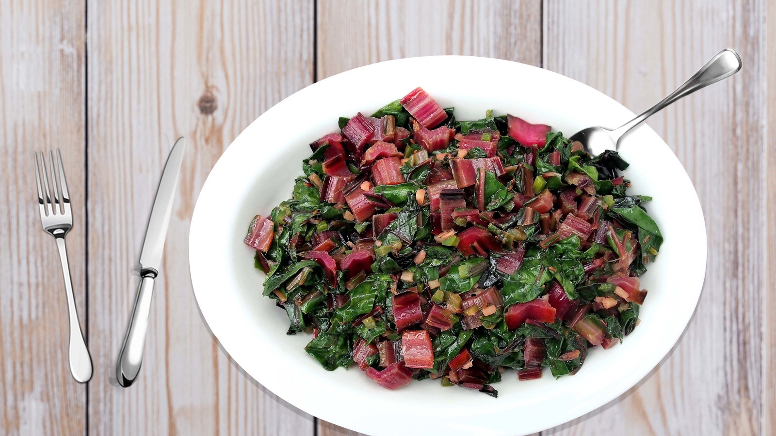 Image of Swiss Chard with Ginger and Cumin