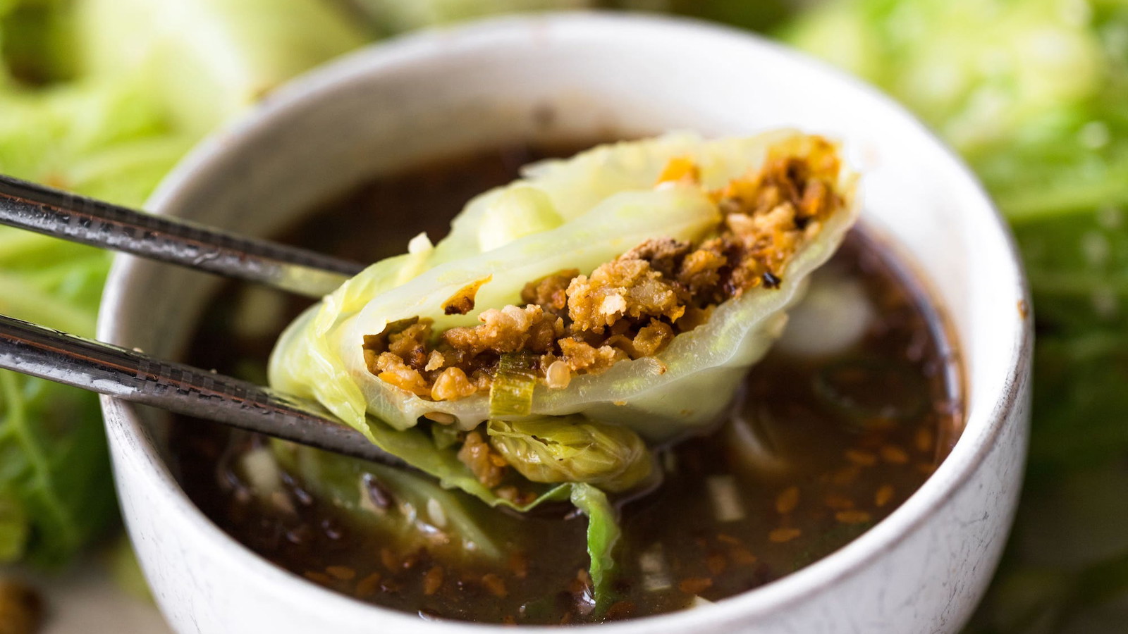 Image of Pork and Cabbage Dumplings