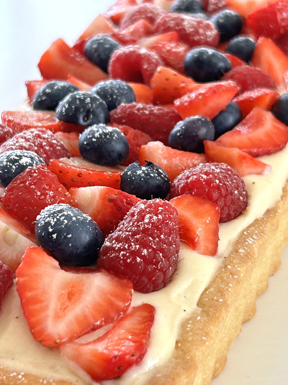 Receita de Torta de Frutas Vermelhas