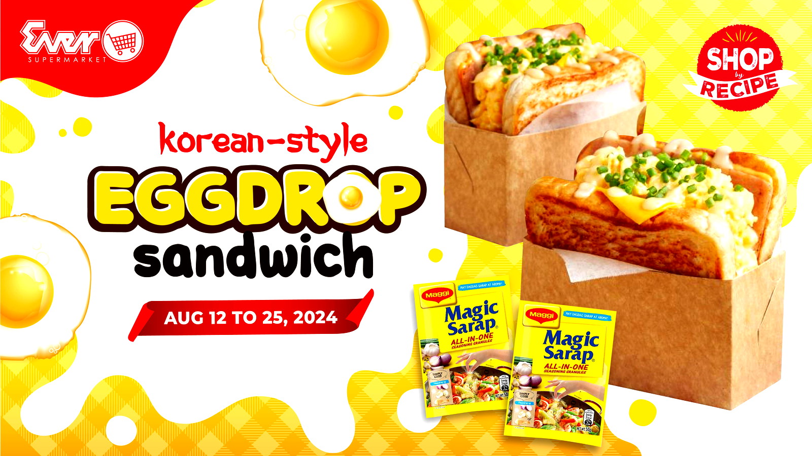 Image of Korean-Style Egg Drop Sandwich