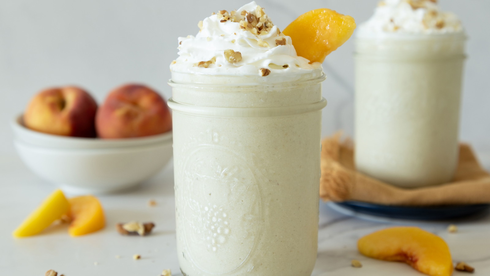 Image of Peaches & Cream Smoothie