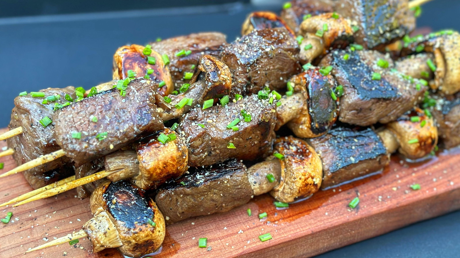 Image of Strip Steak Kabobs