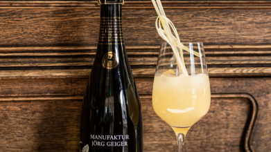 Image of Alkoholfreier Cocktail mit Jörg Geiger´s Champagner Bratbirne