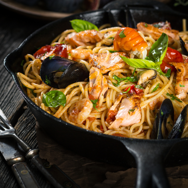 Creole Seafood Pasta