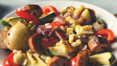 Image of Corn and Sausage Succotash