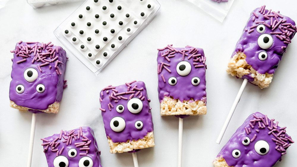 Image of Monster Rice Crispy Treat Pops