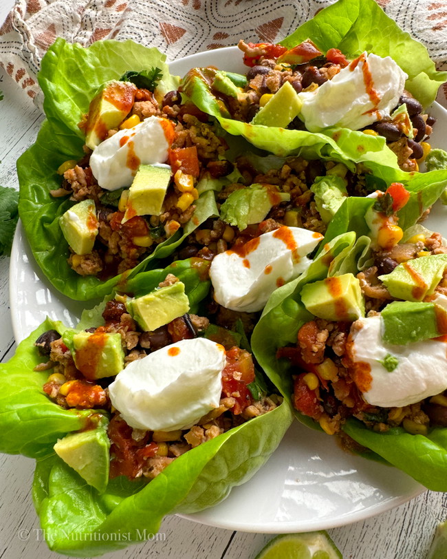 Image of Southwest Chicken Lettuce Wraps