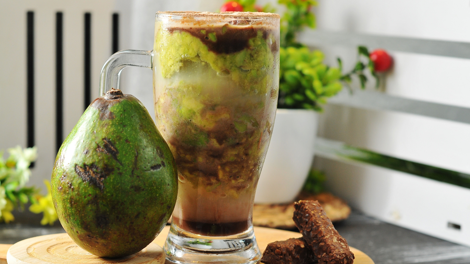 Image of Wabi Coffee Recipes: Iced Avocado Coffee