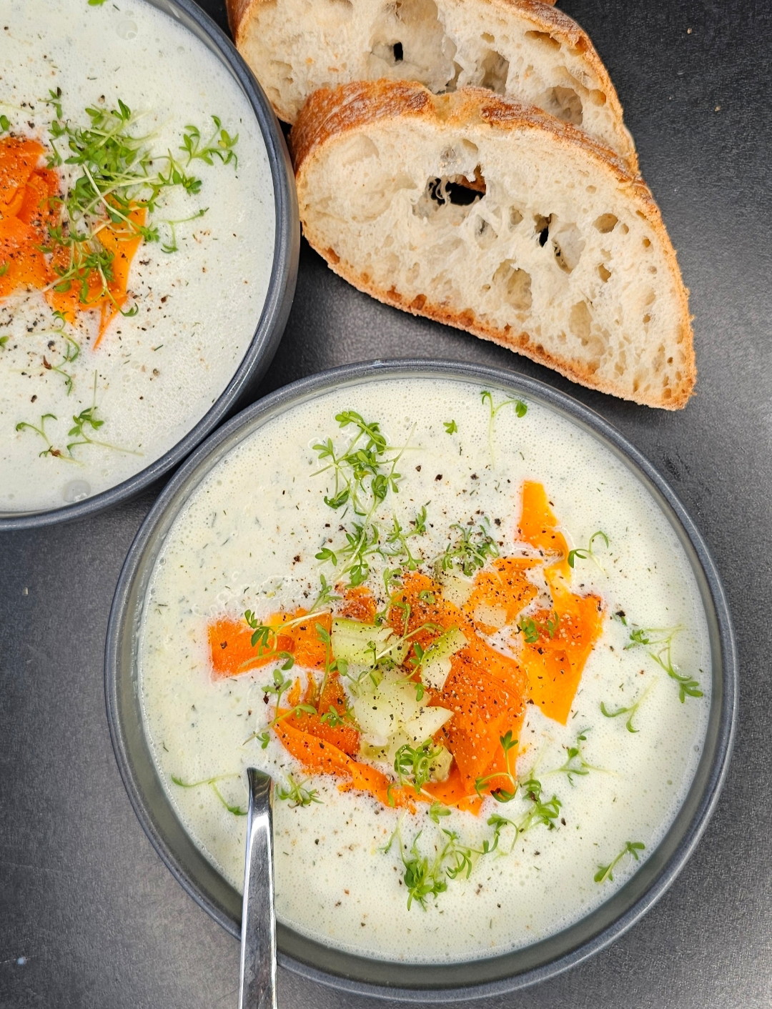 Kalte Gurkensuppe