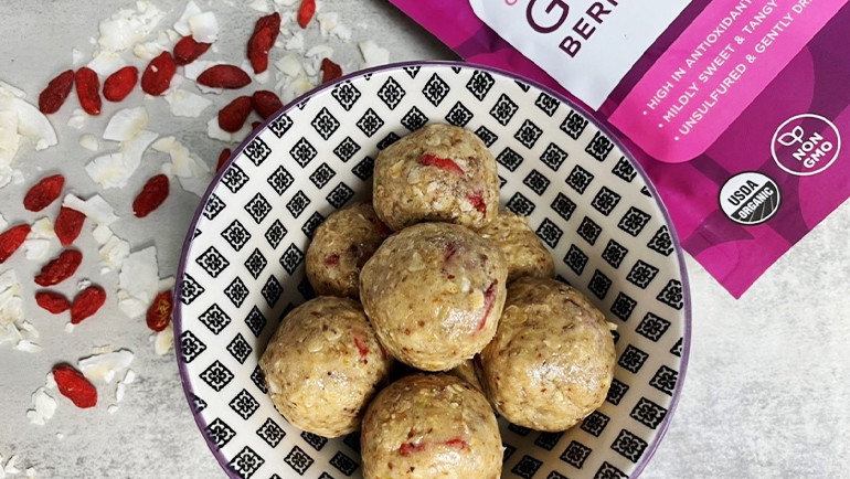 Image of Goji Peanut Butter Energy Balls